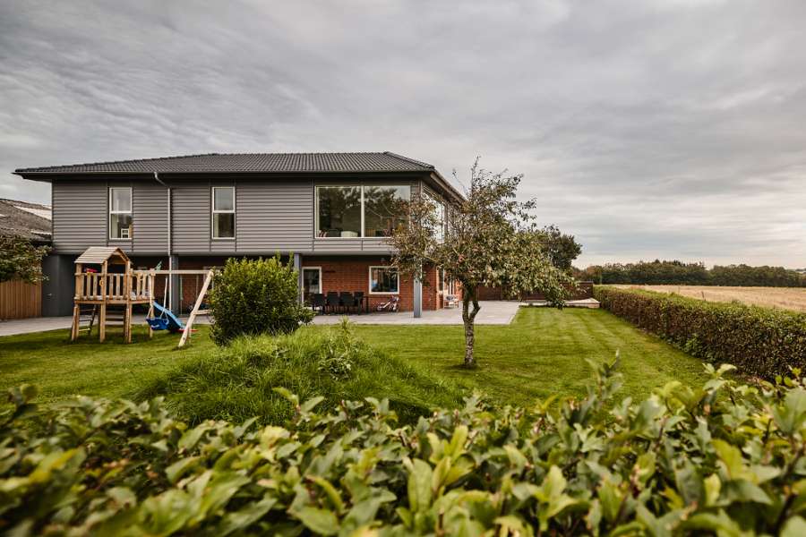 Old agricultural property gains new life with high-quality façade panels, Aalborgvej 214, 7742 Vesløs, Denmark